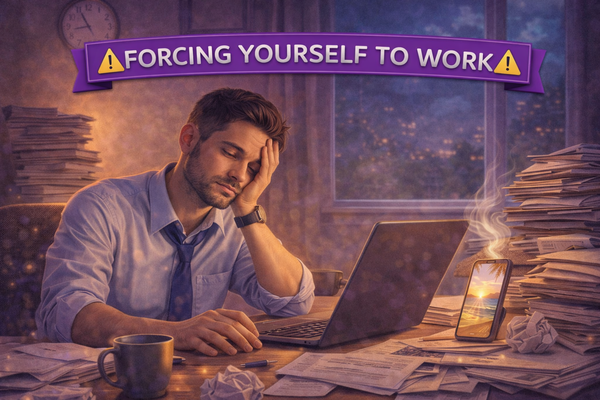 Forcing Yourself to Work